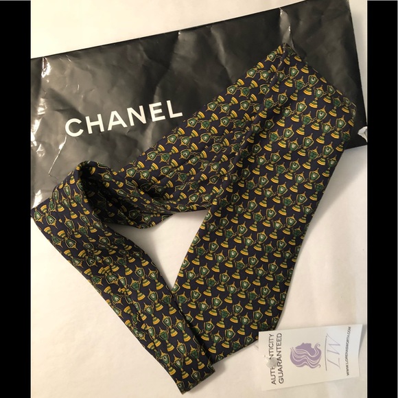 CHANEL Other - Chanel designer authentic silk tie made in Italy